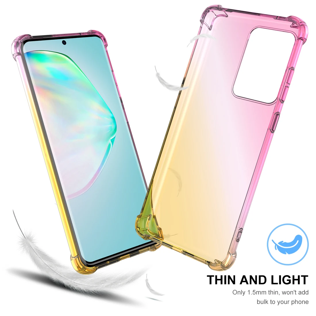 Для samsung Galaxy S20 ультра 6 9 дюймов чехол из мягкого ТПУ утолщенный устойчивый к