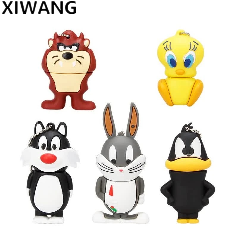 

Cartoon Animal Series Lion Rabbit USB 2.0 Usb Flash Drive 128gb Pendrive 4GB memory stick 32GB 64GB Pen Drive 8GB 16GB Hot Gift