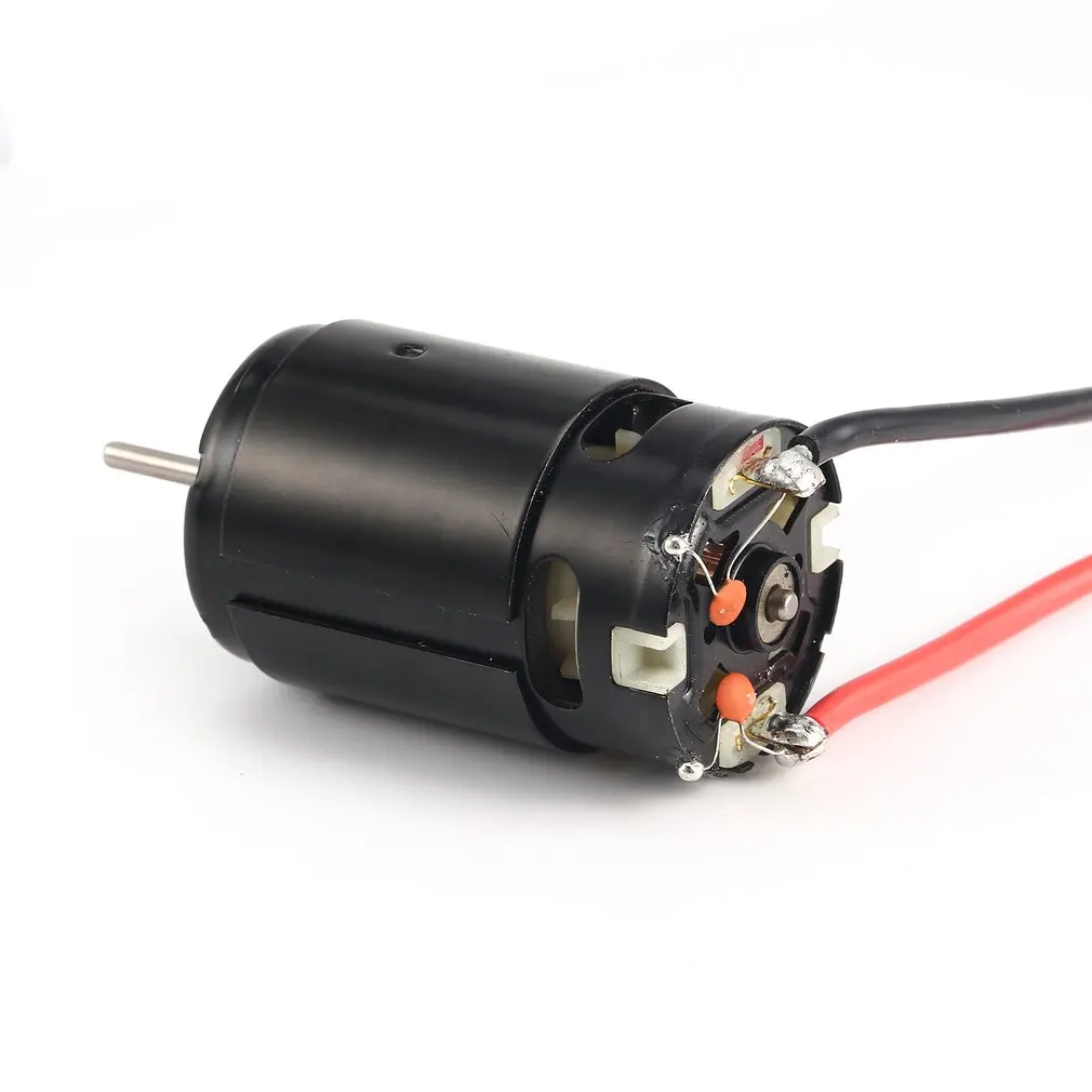 

540 550 13T 21T 35T 45T 55T 80T 4 Poles Brushed Motor and TB-60060 60A Waterproof Brushed ESC with 5V/2A BEC for 1/10 RC Car