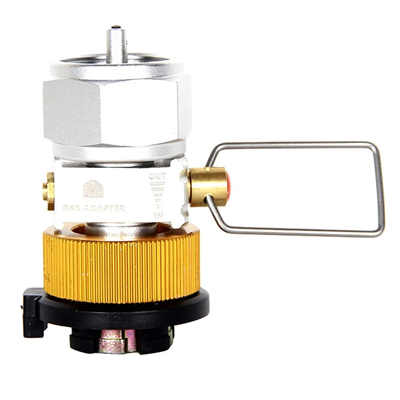 Адаптер для газовой плиты кемпинга конвертер газа переключатель заправка
