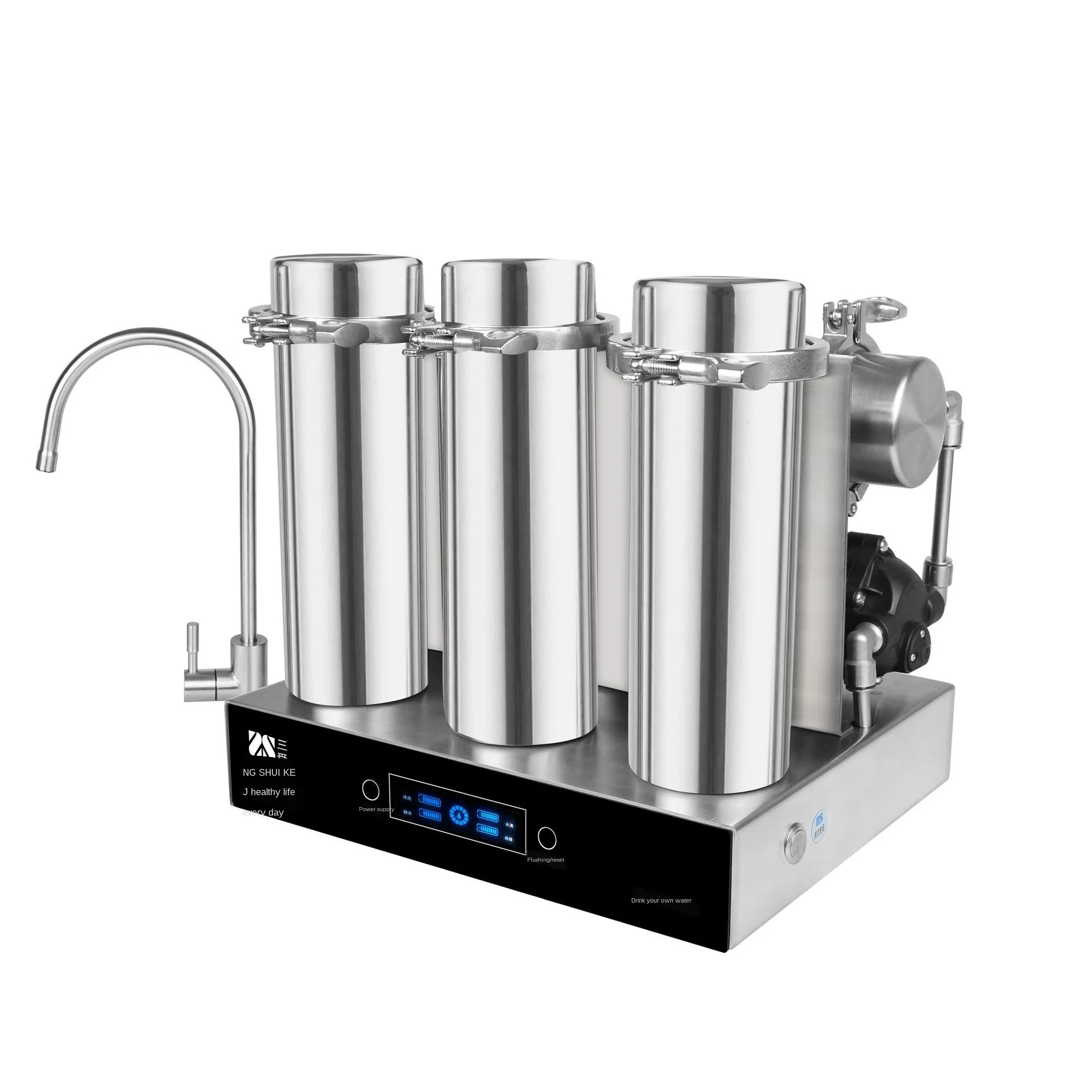 

600G Barrel-Free Water Purifier Kitchen Reverse Osmosis Filter Stainless Steel Direct Drinking Household Water Purifier