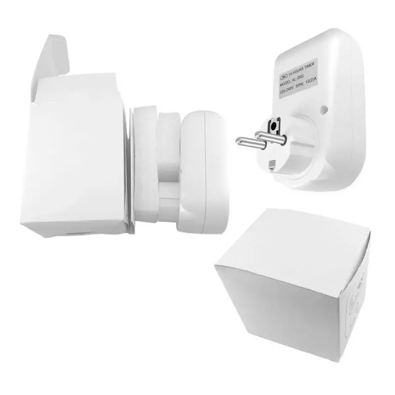 Electronic Digital Timer Switch 220V 50HZ 10A EU Socket Easy To Program 7 Day 12/24 Hour Timing Plug For Home Kitchen DROPSHIP |