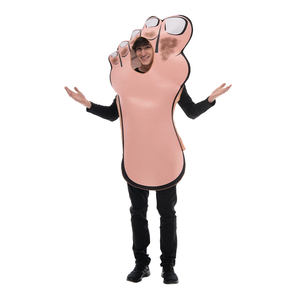 Snailify Забавный костюм для ног взрослых мужчин Хэллоуин маскарадный унисекс