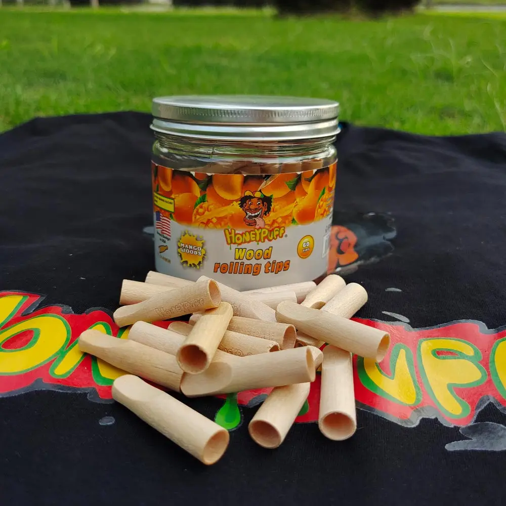 Насадки для деревянного фильтра с ароматом манго 40 мм|Аксессуары сигарет| |