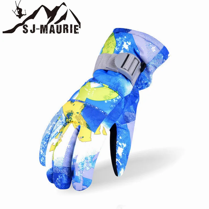 Зимние профессиональные женские лыжные перчатки для взрослых водонепроницаемые