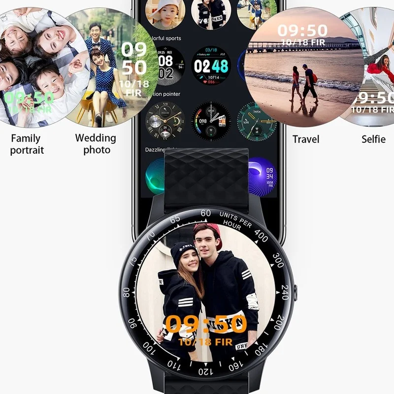 

H30 Smart Watch Can Customize The Dial To Turn Off The Screen And Keep A Bright Record Tracker Heart Rate Blood For IOS Phone