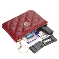 baellerry womens wallets fashion korean style clutch coin purse embossed plaid zip key bag mini wallet card holder women wallet