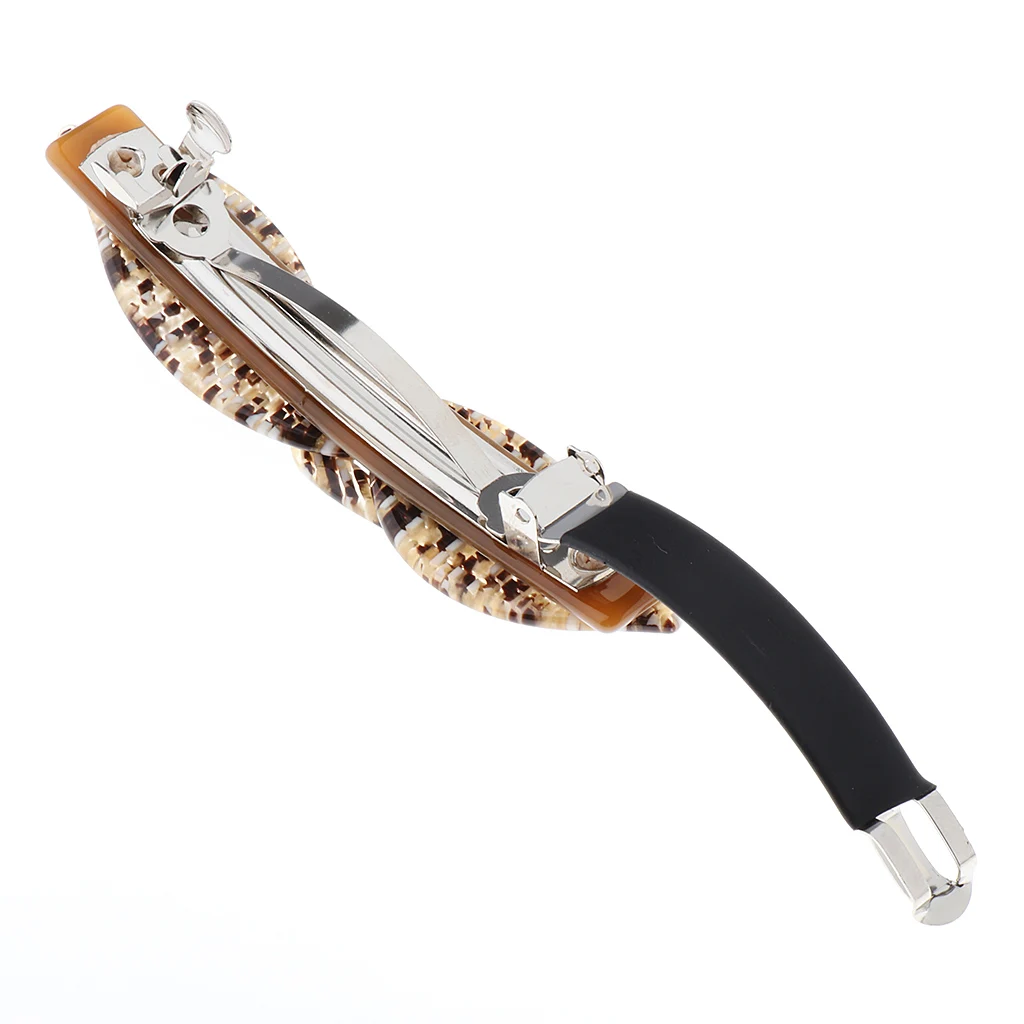 

Spring Barrette Resin Geometric Hair Grip Clip Women Hair Jewelry Dark Beige