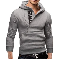 mens hoodie sweatshirt fashion casual loose fleece warm streetwear long sleeve letter printing sportwear male outwear