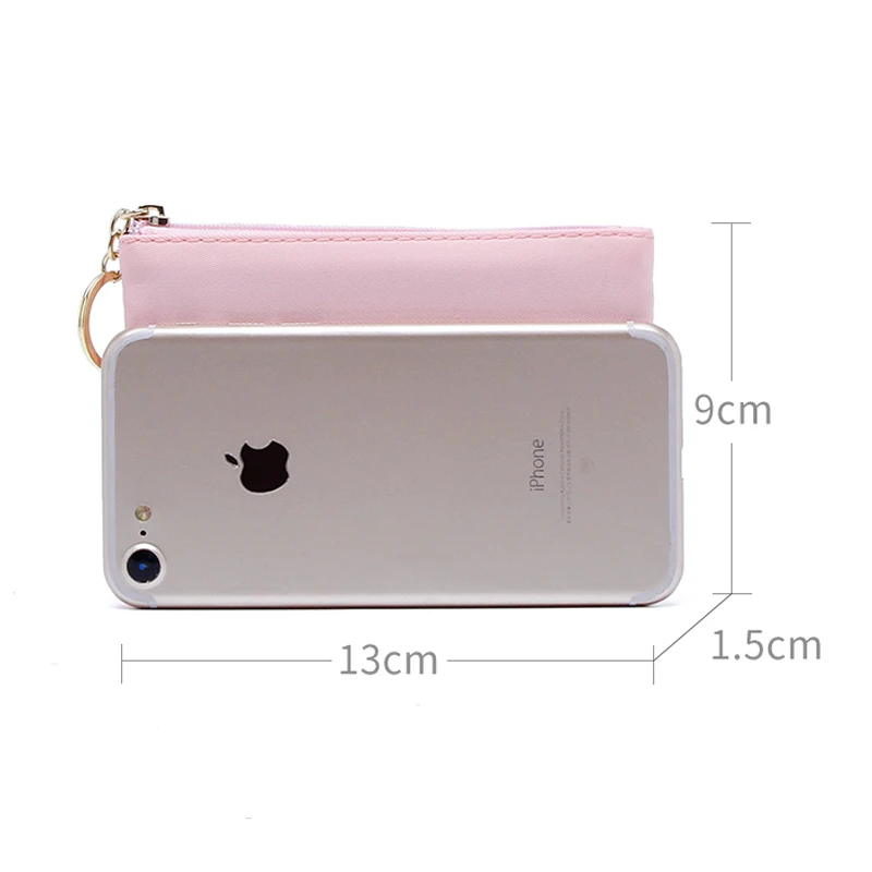 Новинка 2019 женское детское портмоне с милой Свинкой маленький кошелек на молнии