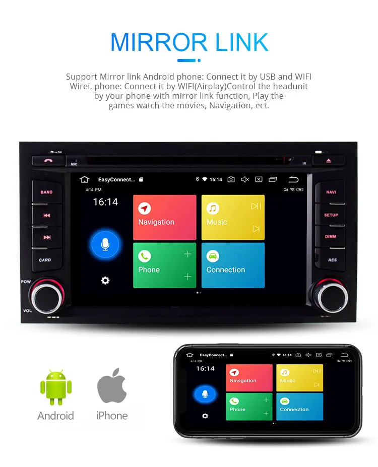 LJHANG 1 Din Android 9,0 автомобильный dvd-плеер для Seat Leon Мультимедиа Радио gps навигация wifi авто стерео ips