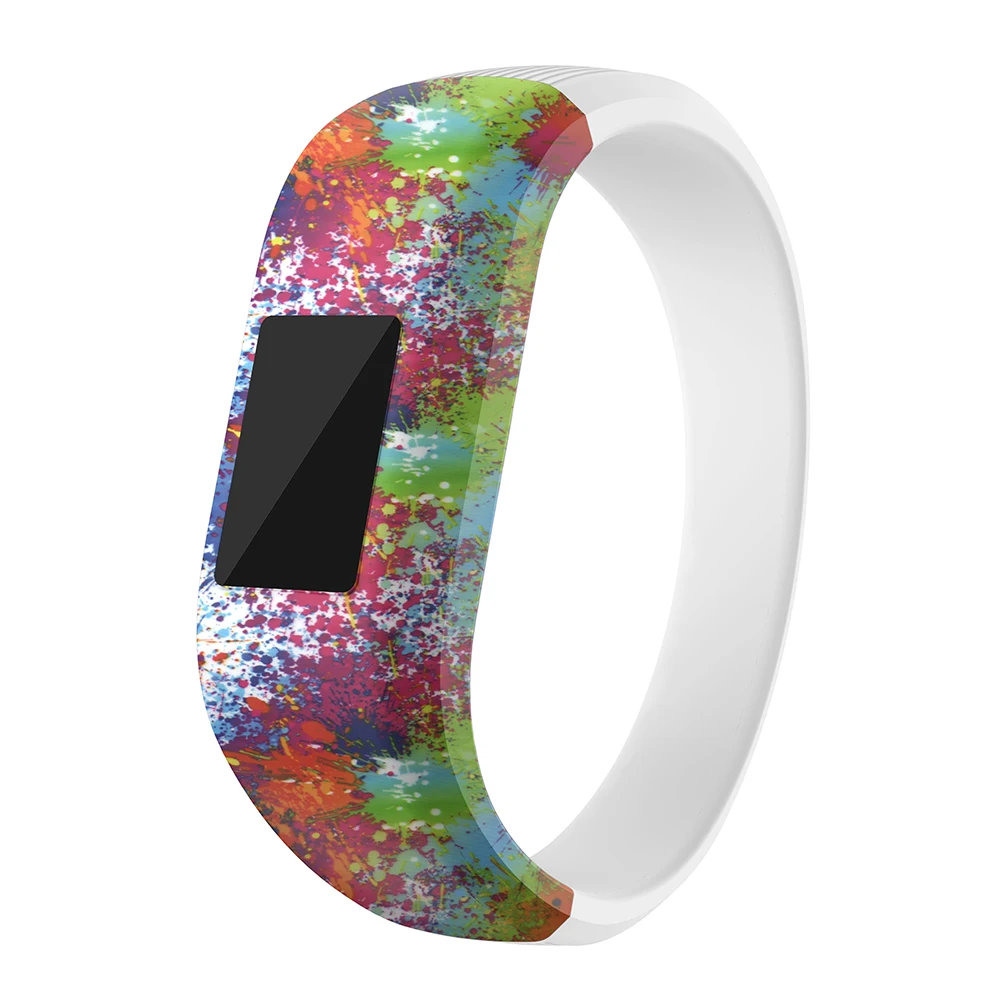 Сменный силиконовый ремешок для детских часов Garmin VivoFit JR/ JR 2 спортивный браслет
