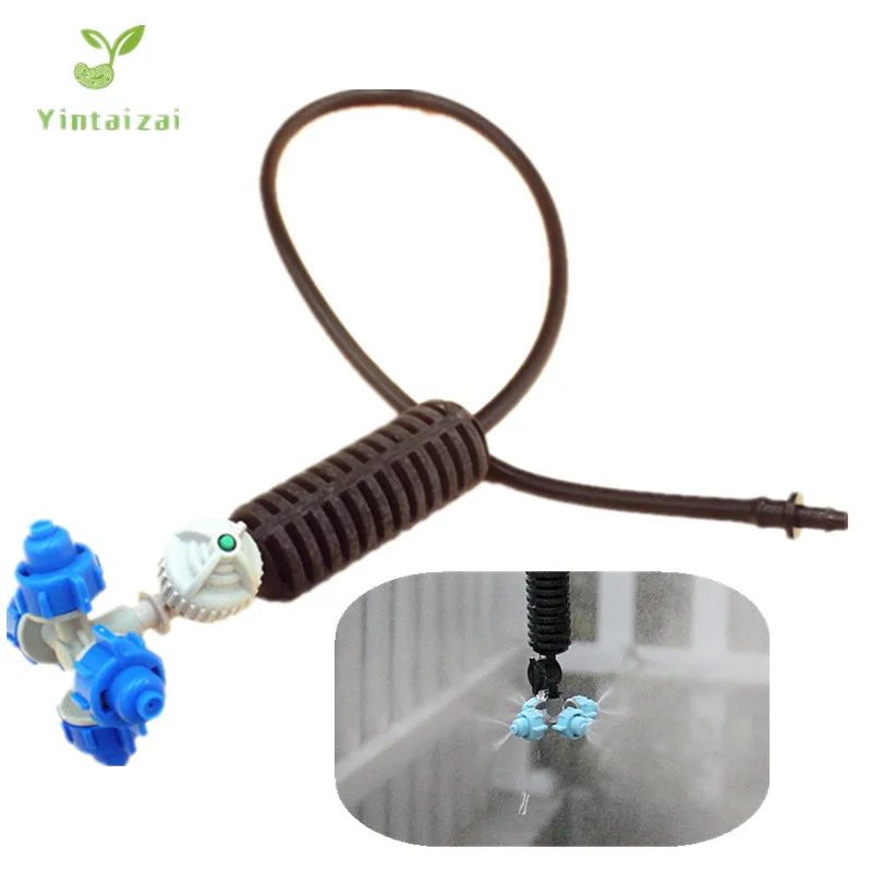 Синий распылитель крестовой подвесной сборный разбрызгиватель для садовых