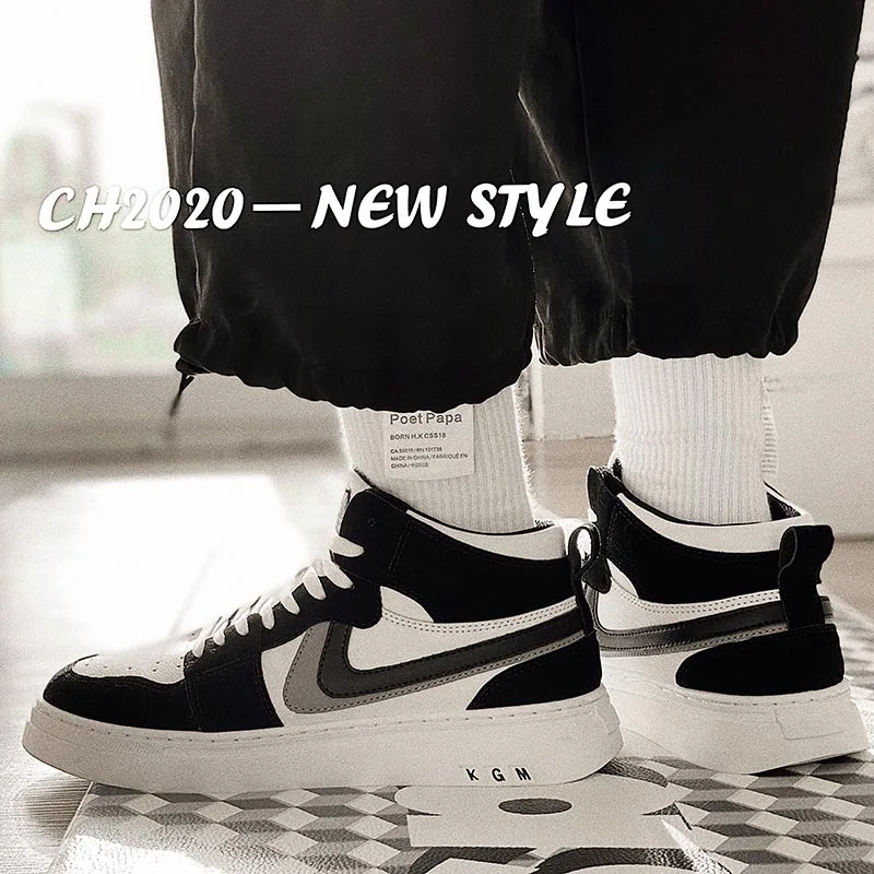 

Men High Top Sports Sneakers Male Casual Breathable Shoes Platform Walking Jogging Shoes Lace Up Comfort Zapatillas De Deporte