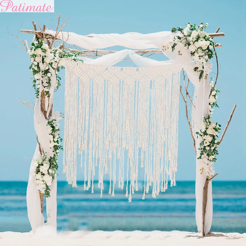 PATIMATE деревенский Свадебный DIY фото фон настольная дорожка украшения для