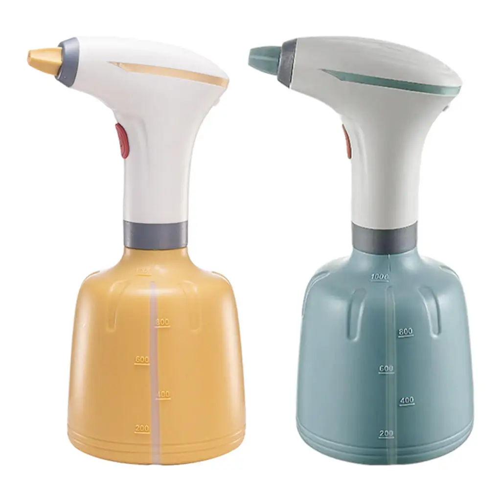 

1L Electric Watering Can with Adjustable Spout Plastic Mister Sprayer for Disinfection Weeding