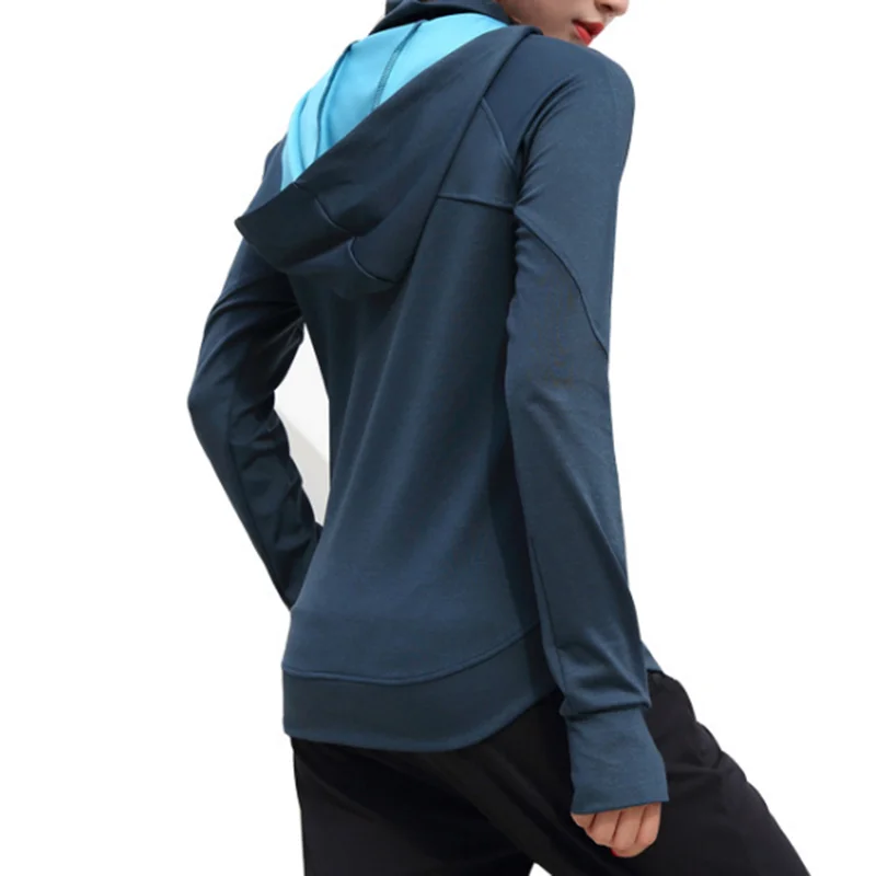Женская спортивная куртка для занятий йогой и фитнесом Повседневная дышащая