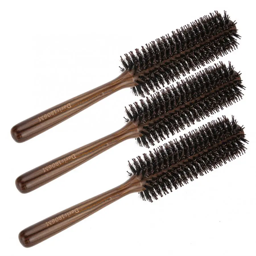 Professional Anti-static Heating Resisting Round Bristle Hair Comb Salon Styling Combs Household Barber Hairdressing Tools | Красота и