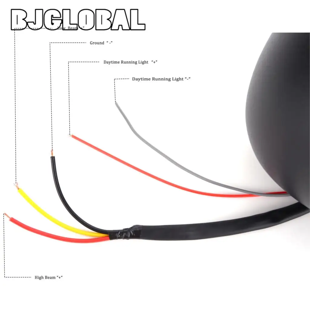Фара для мотоцикла 6 5 &quot круглая фара в стиле ретро дальнего и ближнего света DRL