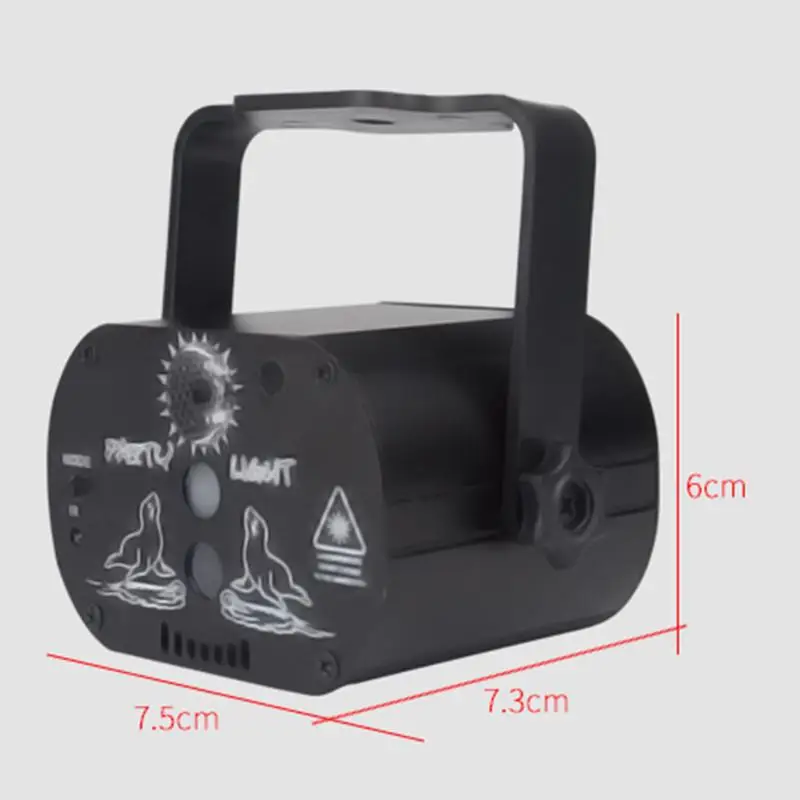 DJ диско этапа светильник 60 моделей светодиодный лазерный проектор вечерние