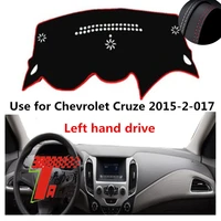 taijs factory classic leather car dashboard cover for chevrolet cruze 2015 2016 2017 left hand drive