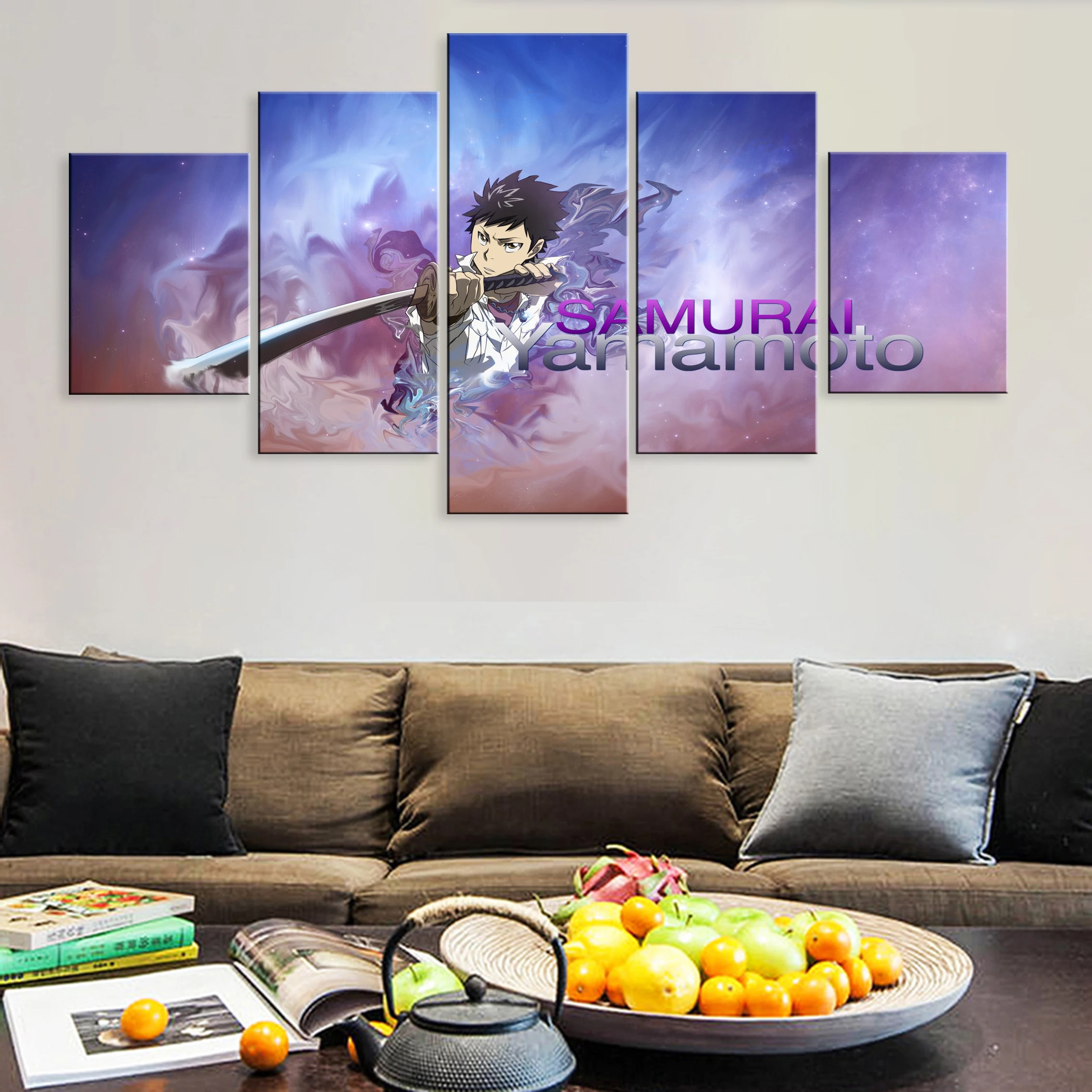 

Modern Hd Home Decoration Pictures 5 Pieces Poster Canvas Paintings On The Wall Decor Anime HITMAN REBORN!