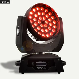 Подвижный прожектор 36x18 Вт, 6 в 1, DMX512