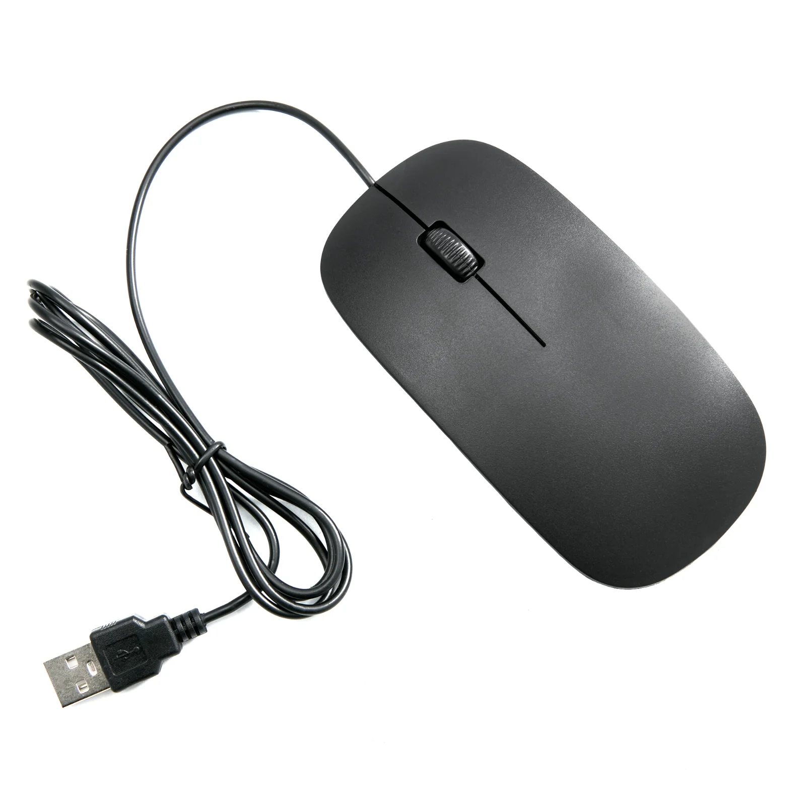 

Проводная оптическая USB-мышь для ПК, ноутбука, колесо прокрутки для компьютера, черная, Великобритания