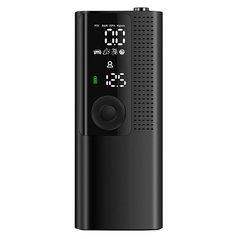 

Electric Air Pump,Mini Air Pump With,2000Mah,0-120Psi,Large Screen Display,Electric Air Pump For Bicycle,Motorcycle,Etc.