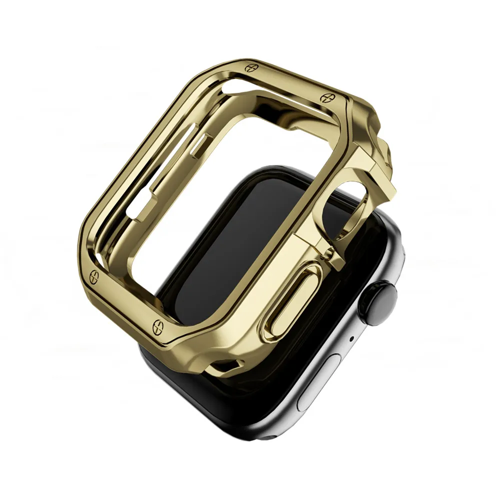 Жесткий армированный чехол для Apple Watch 42 мм 38 40 44 защитный iWatch Series 6SE 5 4 3 2 1