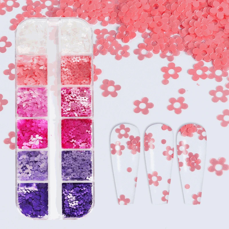 

Butterfly Nail Art Sequins Holographic Glitter Flakes Paillette Chameleon Stickers For Nails Spring Summer Design Decoration