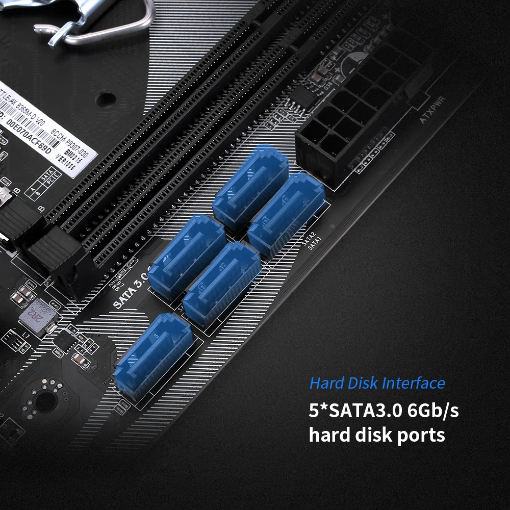 Цветная материнская плата BATTLE-AX B365M-D V20 LGA 1151, игровая материнская плата, Поддержка процессоров Intel LGA1151 coffee Lake-S