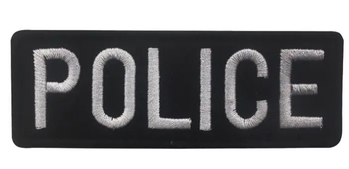 B 1 шт. 3D вышитая буква ткань SHERIFF английский значок Американский нарукавник в виде флага одежда джинсовая куртка декоративная заплатка значок патч - Цвет: B