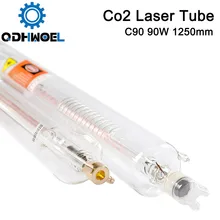 QDHWOEL SPT C90 1250 мм 90 Вт Co2 лазерная трубка для CO2 лазерной