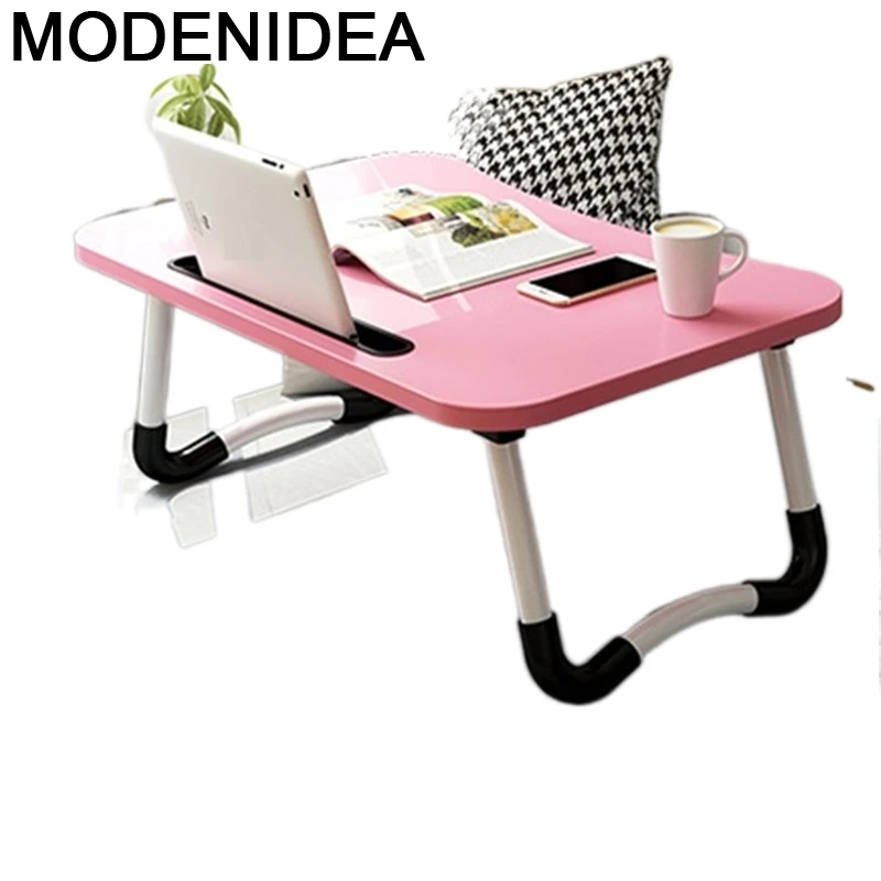 

Small Dobravel Escritorio Mueble Tafelkleed Biurko Bed Standing Lap Laptop Notebook Mesa Bedside Study Table Computer Desk