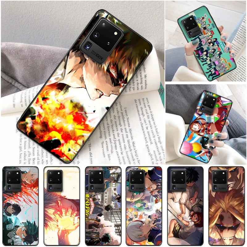 

My Hero Academia Dabi Shigaraki Tomura Boku Bakugou Katsuki Todoroki Shouto Phone Case For Samsung Galaxy S20 Plus FE Cases