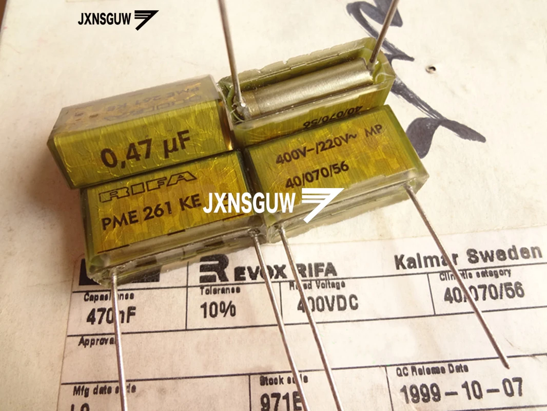 

2PCS NEW Original EVOX RIFA PME261 0.47UF 400V P27MM 474/400V Film capacitor PME261KE 0.47UF 400VDC 470NF 474