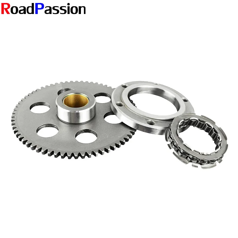 Road Passion Motorcycle One Way Starter Clutch Gear Assy Bead Bearing For YAMAHA XV250 Virago V-Star 250 Route 66 XV