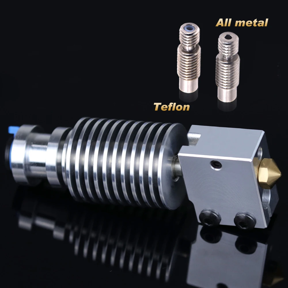 

Creativit 3D полностью металлический V6 Hotend J-head, блок теплового разрыва, V6 сопло для E3D Hotend для PT100