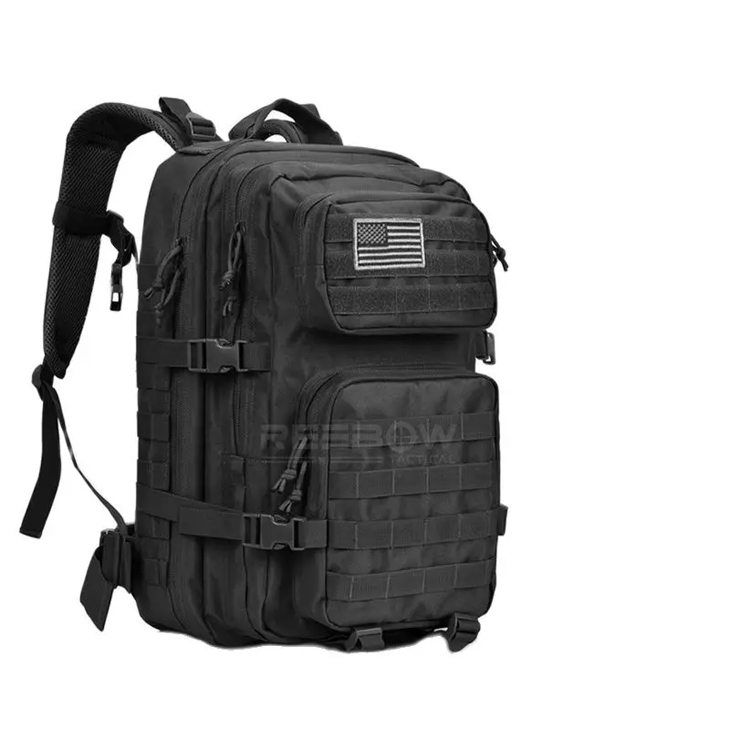 

BOW-TAC Tactical Backpack Army 3 Day Assault Pack Waterproof Molle Bug Out Rucksacks Outdoor Hiking Camping Hunting