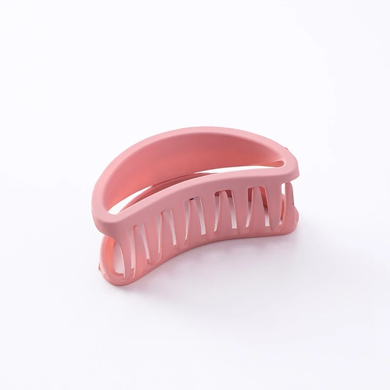 

Fashion Women Hair Claw Clip Plastic Bathing Hairpin Carving Crab Large Size Scrub Hair Clamps For Ladies Daily Life