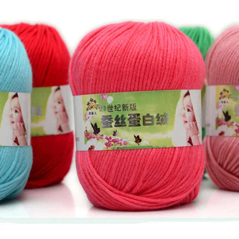 50 г кашемировая Мягкая вязаная пряжа ручной работы Детская Пряжа 6 слойный свитер