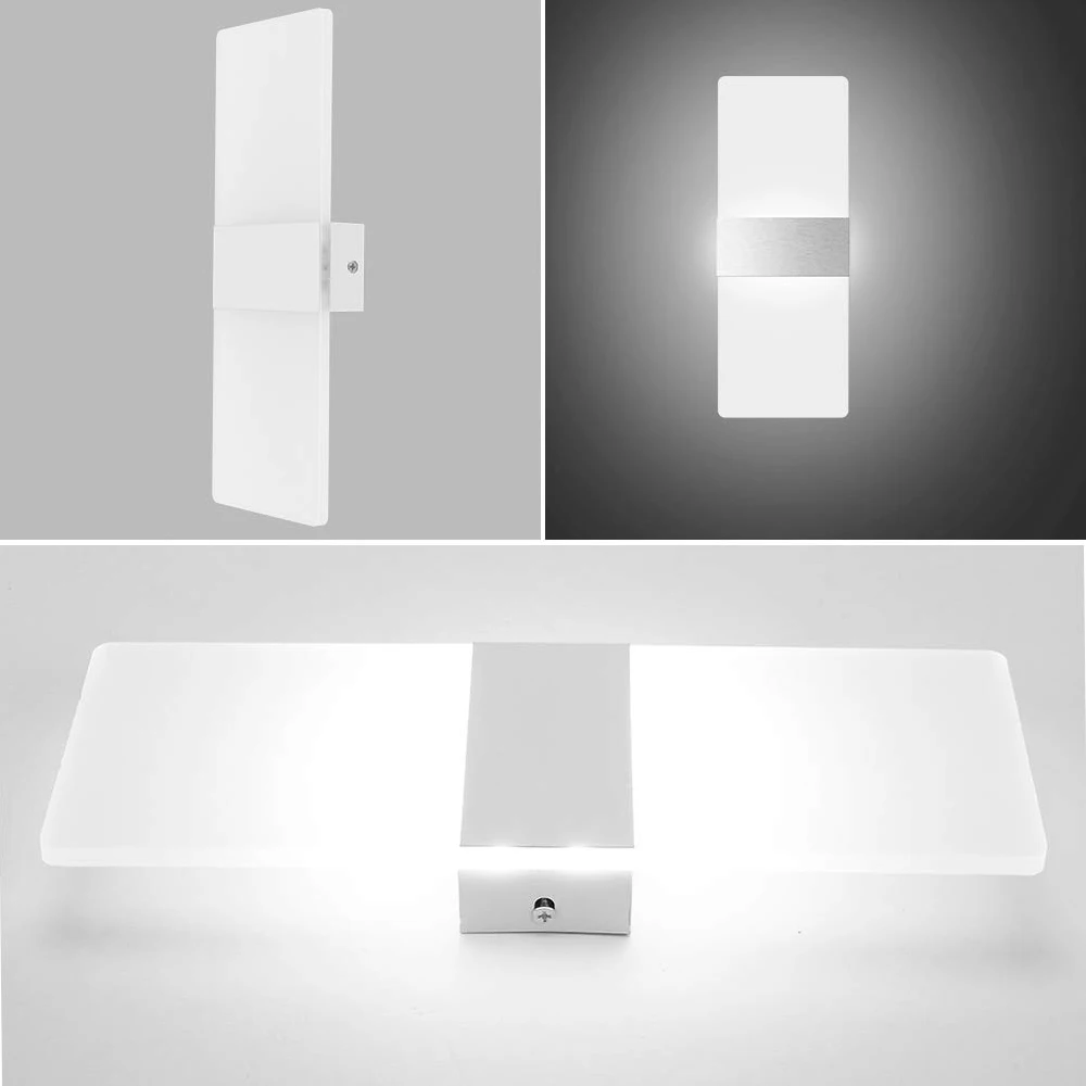 Lightingview Декор акриловый светодиодный настенный светильник бра на внутреннюю