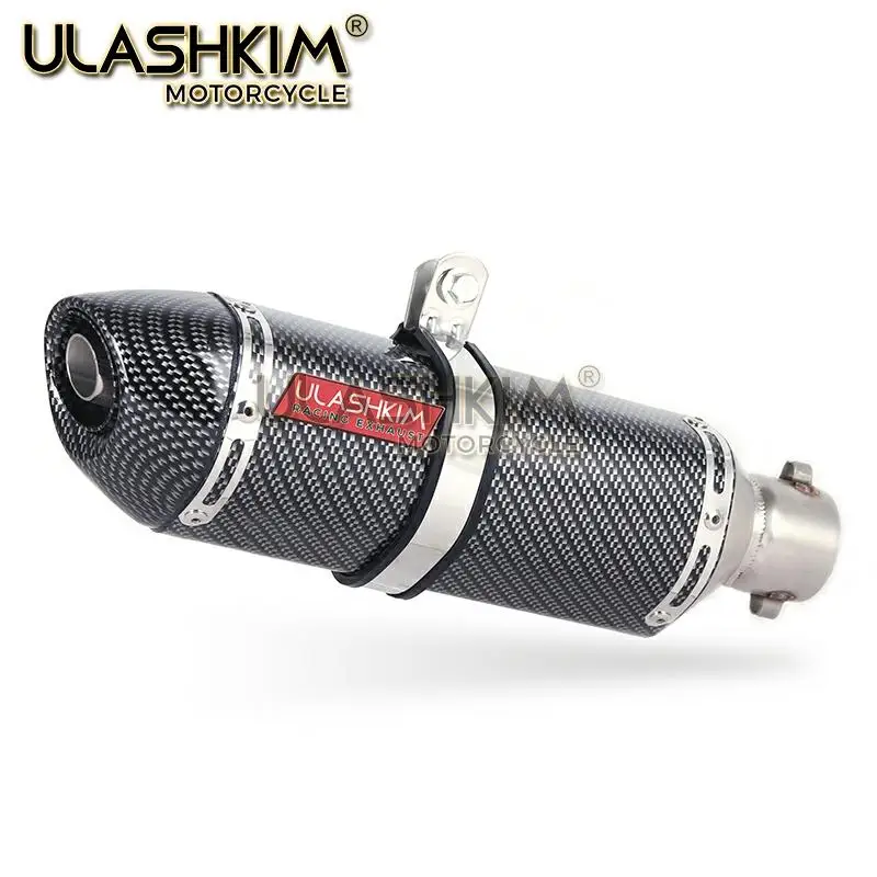 Выхлопная труба глушителя из углеродного волокна для мотоцикла Слип-он Escape DB-KILLER
