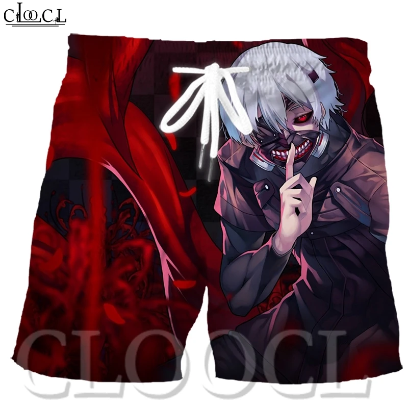 CLOOCL Токийский Гуль японское аниме графика повседневные размера плюс пляжные