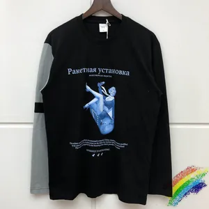 Мужские и женские футболки с длинным рукавом в виде акулы