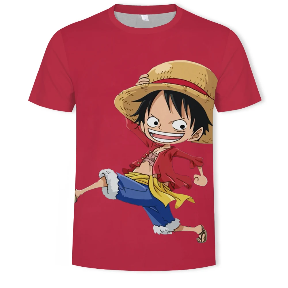 

Anime men clothes New Fashion Japanese Anime One Piece 3d print T shirt men Luffy men loose casual O-neck summer tee shirt homme