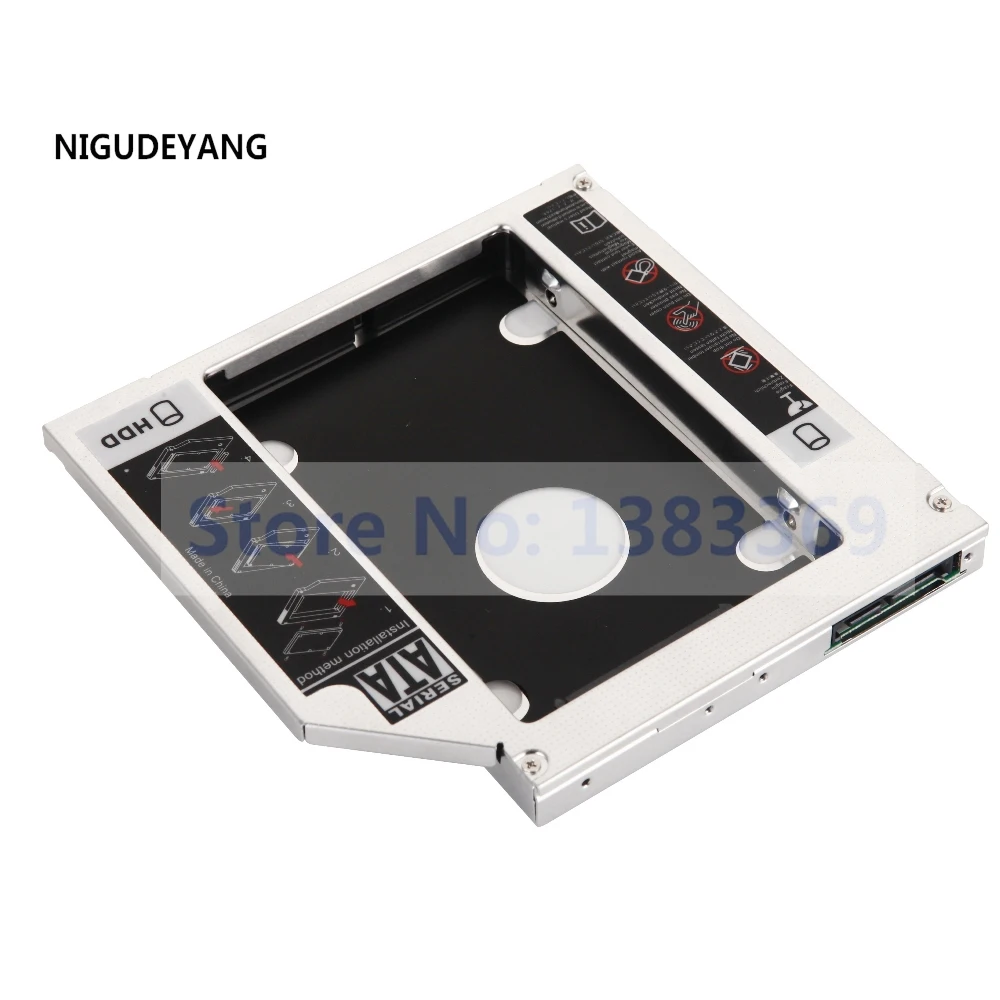 NIGUDEYANG 2nd второй жесткий диск SSD Caddy адаптер для Clevo W370ST W370ET W150er заменить AD-7760H AD7760H