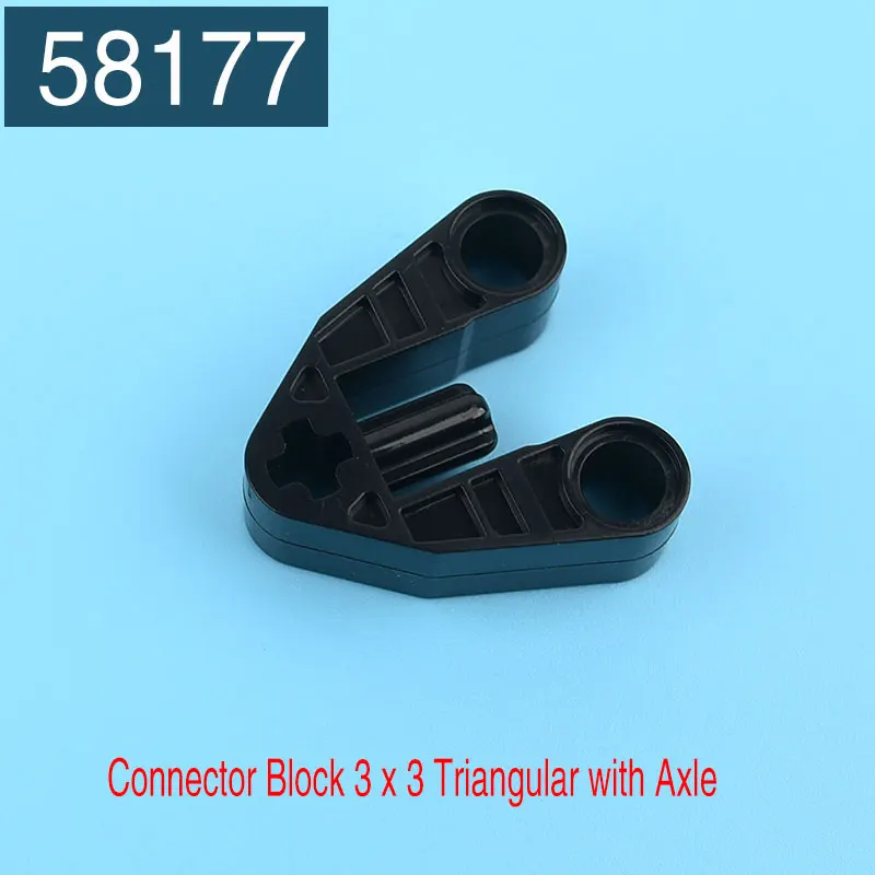 10 Pcs 58177 High-tech building blocks 1connector accessories assembly parts educational DIY children's toys to assemble bricks | Игрушки