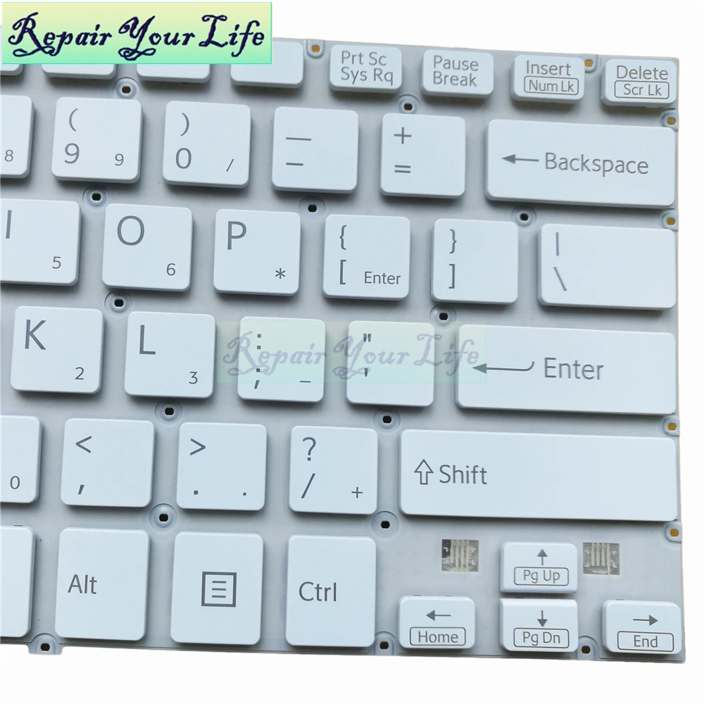 Клавиатура для ноутбука SONY SVF142C29U SVF142C29M SVF142C SVF142 SVF141 SVF1421E2E SVF1421L1E английская